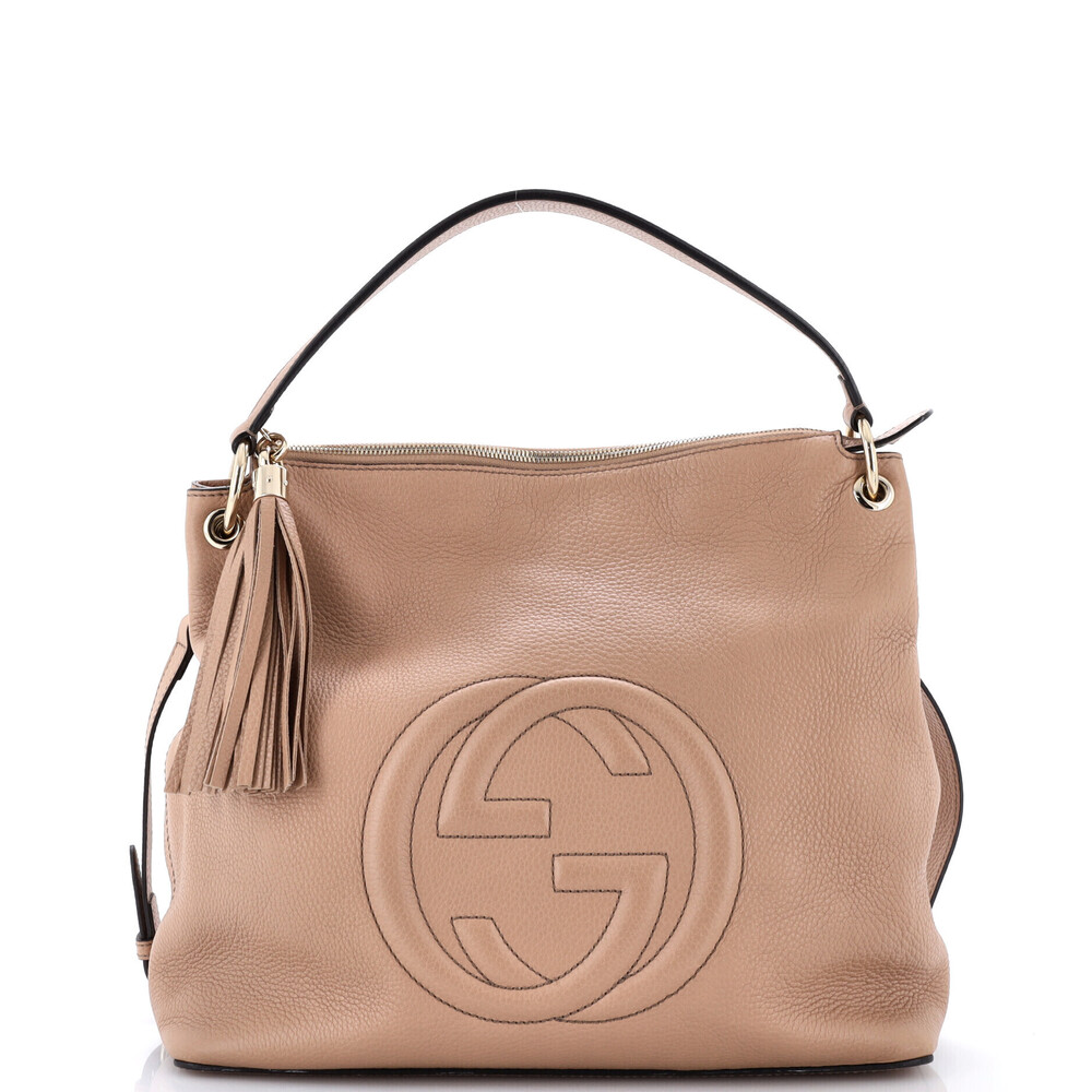 Gucci Large Soho Convertible Hobo Leather